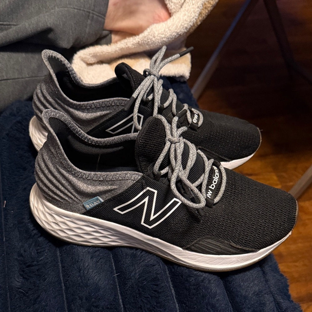 New Balance Black and Gray Athletic Shoes